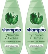 Schwarzkopf Shampoo - 7 Kruiden - 2 x 400 ml