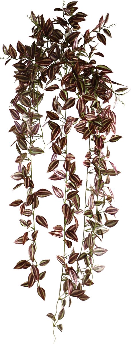 maxifleur Kunstplanten Tradescantia Kunsthangplant paars 90cm