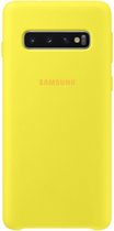 Samsung Silicone Cover - voor Samsung Galaxy S10 Plus - Geel