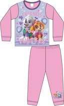 Pyjama Paw Patrol - rose avec violet - Pyjama Paw Patrol Puppy Love - taille 92