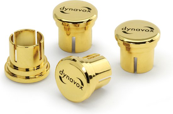 Dynavox Alta Qualità Spinotto Rca Bianco Di Costruito Contatto Dorato - Foto 14