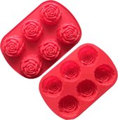 Golgner 3 stuks tulpkaarsen, gietvorm, 3D-siliconen vorm, bloemen, tulpen, siliconen vormen, bloemen kaarsvorm, voor doe-het-zelf kaarsen, gieten, aromatisgips, zeep, harshandwerk