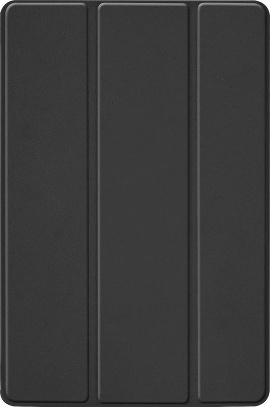 Shop4 - Samsung Galaxy Tab S5e Hoes - Bookcase - Magneetsluiting - Sleepcover - Trifold Functie - Zwart