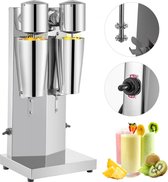 Bol.com Dakta® Dubbele Kop Milkshake Melkshake-machine Roestvrij Staal 18000 T/min 800ml aanbieding