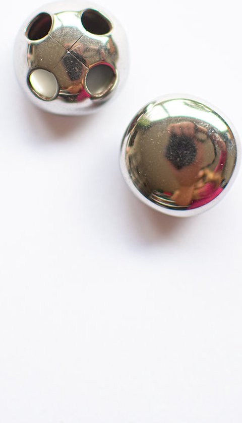 Zilveren knoop met bloemmotief (20mm) - Seegers Fournituren