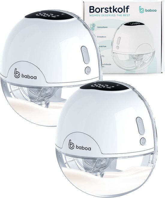 Baboa® - Dubbele Draadloze Elektrische Borstkolf