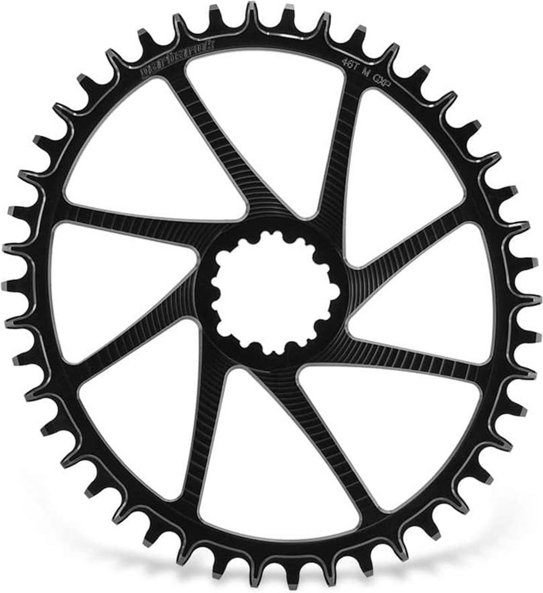 Garbaruk Sram Gxp/dub Ovaal Kettingblad Zilver 44t