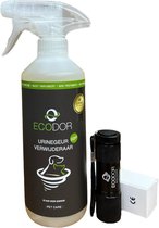 Ecodor Urinegeur Verwijderaar UF2000 4Pets - 500 ml + Urine Vlek Detector - Combo Deal - Vegan - Ecologisch - Ongeparfumeerd