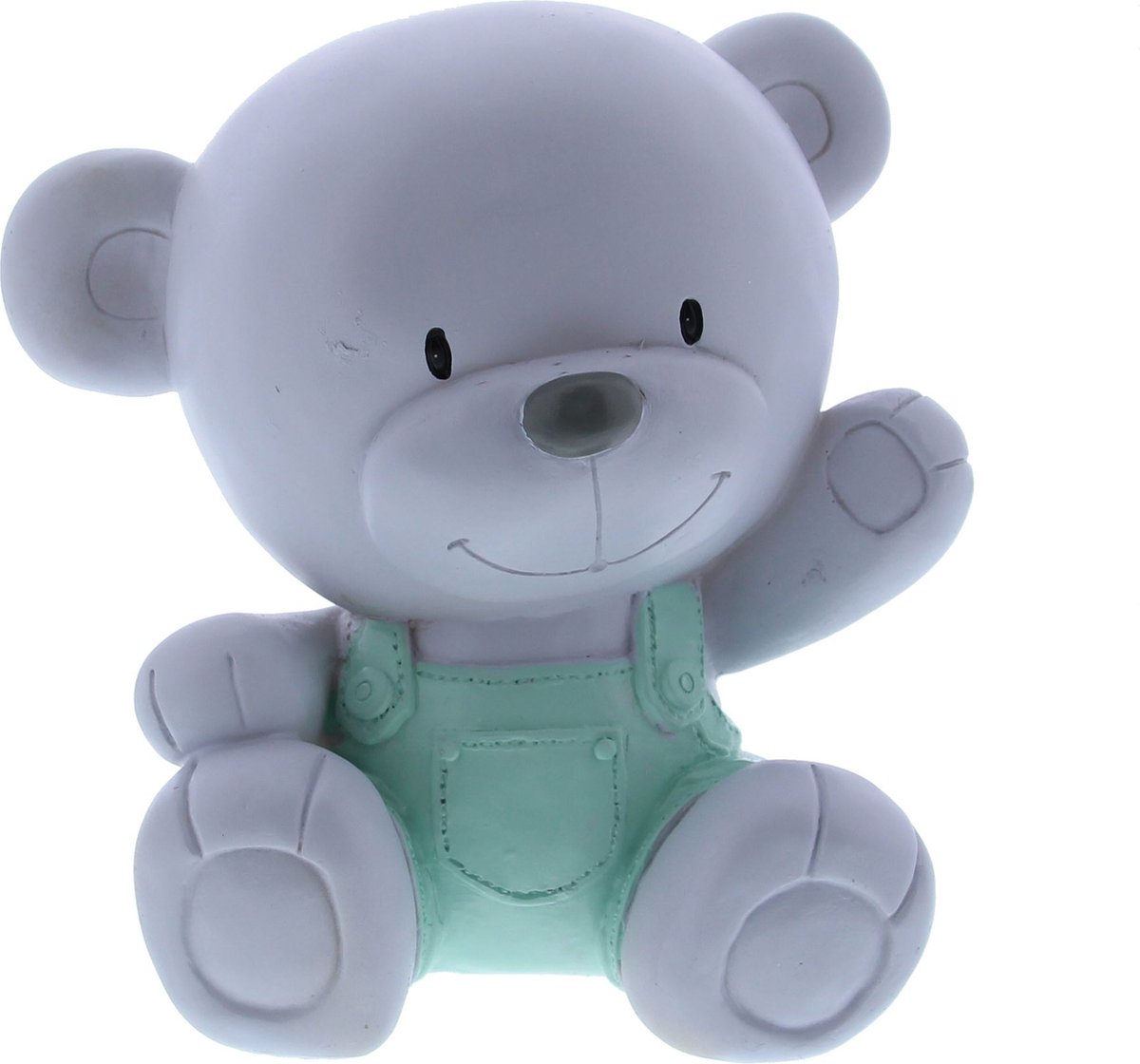 Spaarpot Beer - Mint - 18 cm hoog