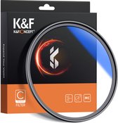 K&F Concept HMC UV filter slim 67 mm , multicoated optisch glas voor bescherming objectief en betere foto's