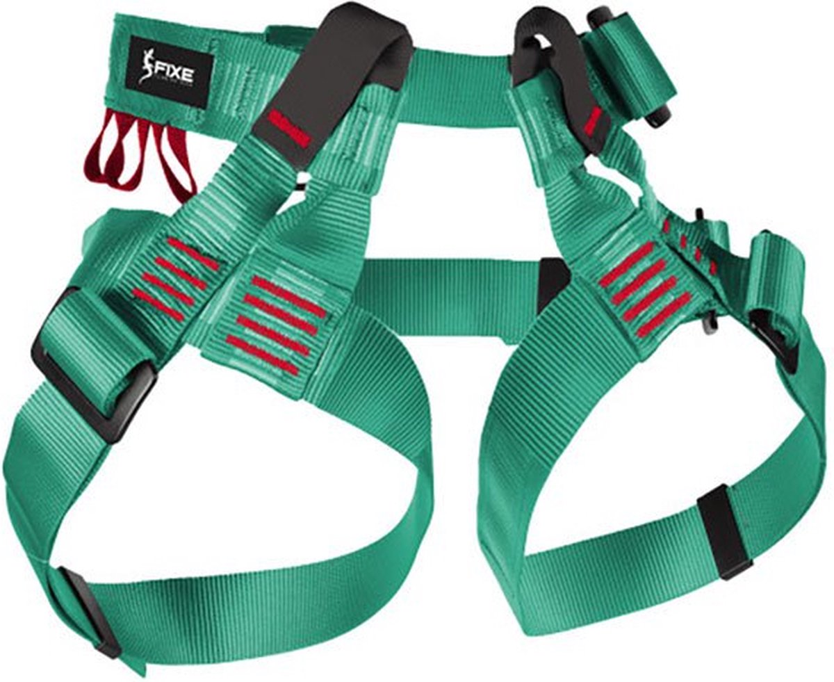 Fixe Climbing Gear Espeleo Harnas Groen