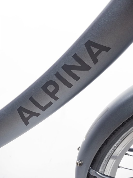 Alpina Clubb Meisjesfiets - 22 inch - Satin Blue Matt - Transportfiets Meisjes - Blauw van Alpina — afbeelding 3
