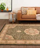 Perzisch tapijt - Mirage Majesty groen/beige 240x340 cm