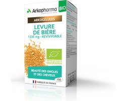 Arkopharma - Biergist Bio om de Schoonheid van de Nagels en het Haar te Behouden - 150 Capsules