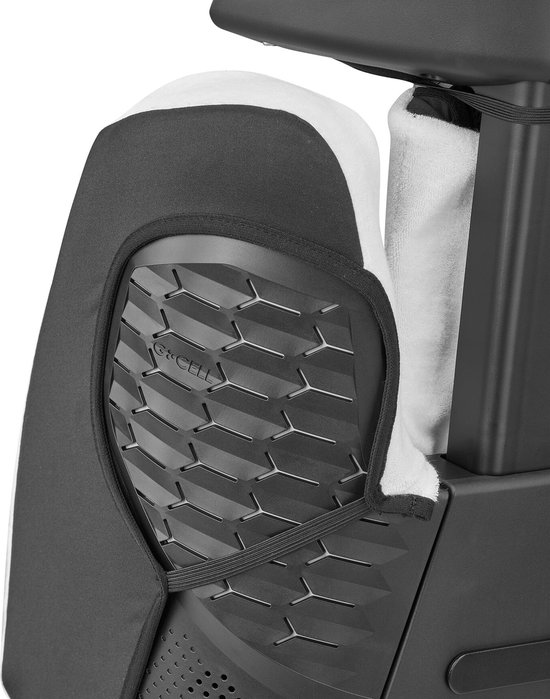 Maxi-Cosi Zomer Autostoelhoes voor RodiFix S/Pro i-Size van Biologisch Katoen - Kinderautostoelhoes - Natural White van Maxi-Cosi — afbeelding 3