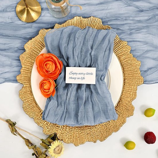 XJHWD 20/40/60/100Pcs 30 * 30cm Gaas Servet Kaasdoek Servet Boho
