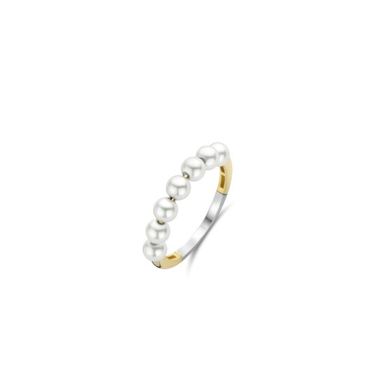 TI SENTO Ring 12284YP - Zilveren dames ring - Maat 50