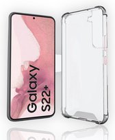 AziLine Shockproof Case Geschikt voor Samsung Galaxy S22+ - Transparante Luxe S22 Plus Bescherming Hoesje - Maximaal Stevig en Premium Kwaliteit geschikt voor Samsung Galaxy S22+ Plus
