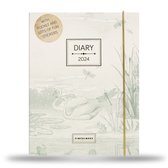 Pimpelmees diary 2024 A5 - vintage green
