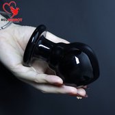 Gigantische Anale bal van glas - Topkwaliteit - Anaal plug - Dilator - Oprekker - Vaginale inbreng - Mega breed - Buttplug Expander