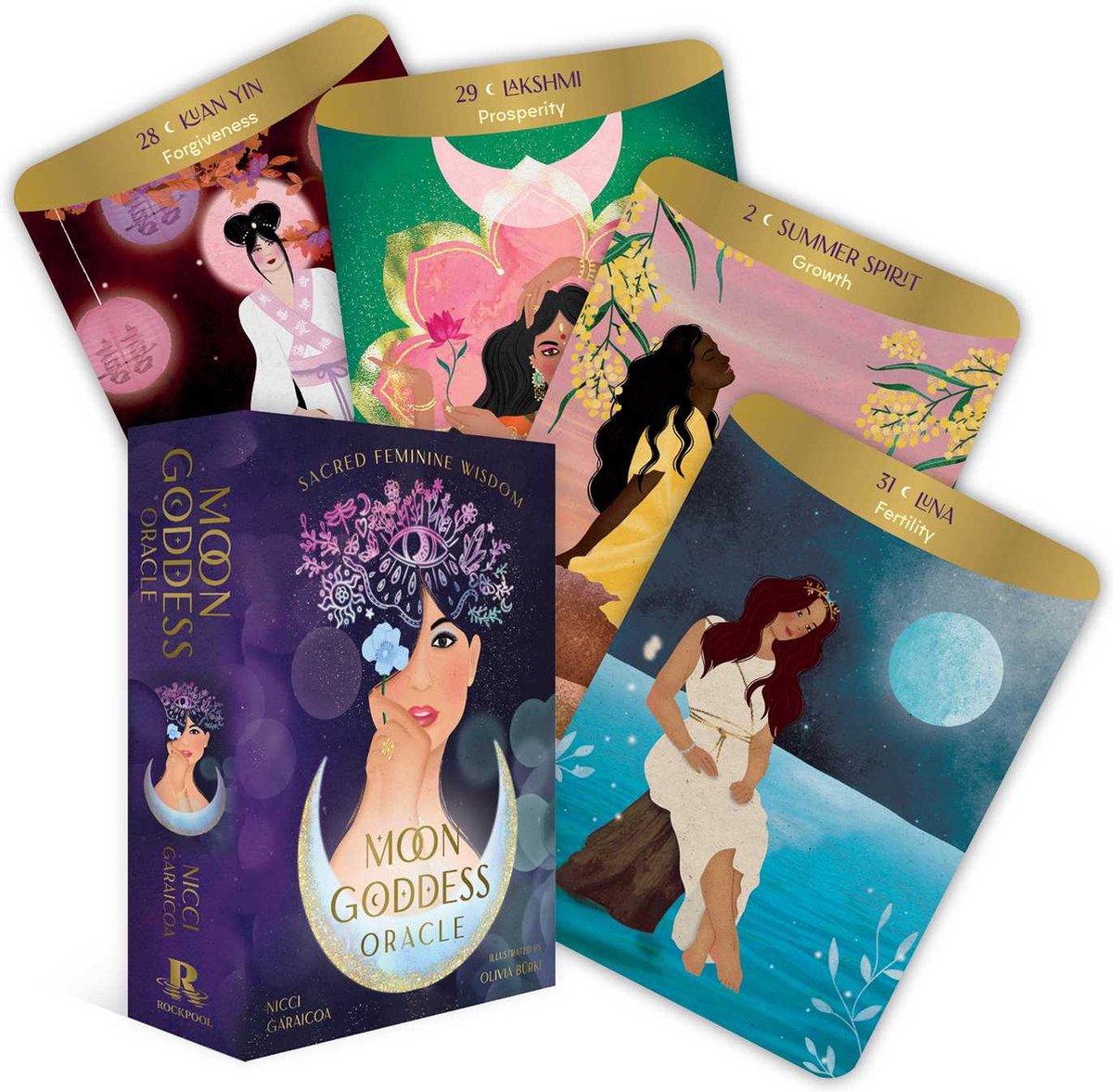 Rockpool Oracle- Moon Goddess Oracle
