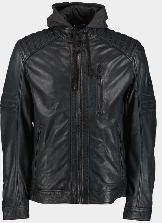 Donders 1860 Lederen Jack Blauw Leather Jacket 52320/790