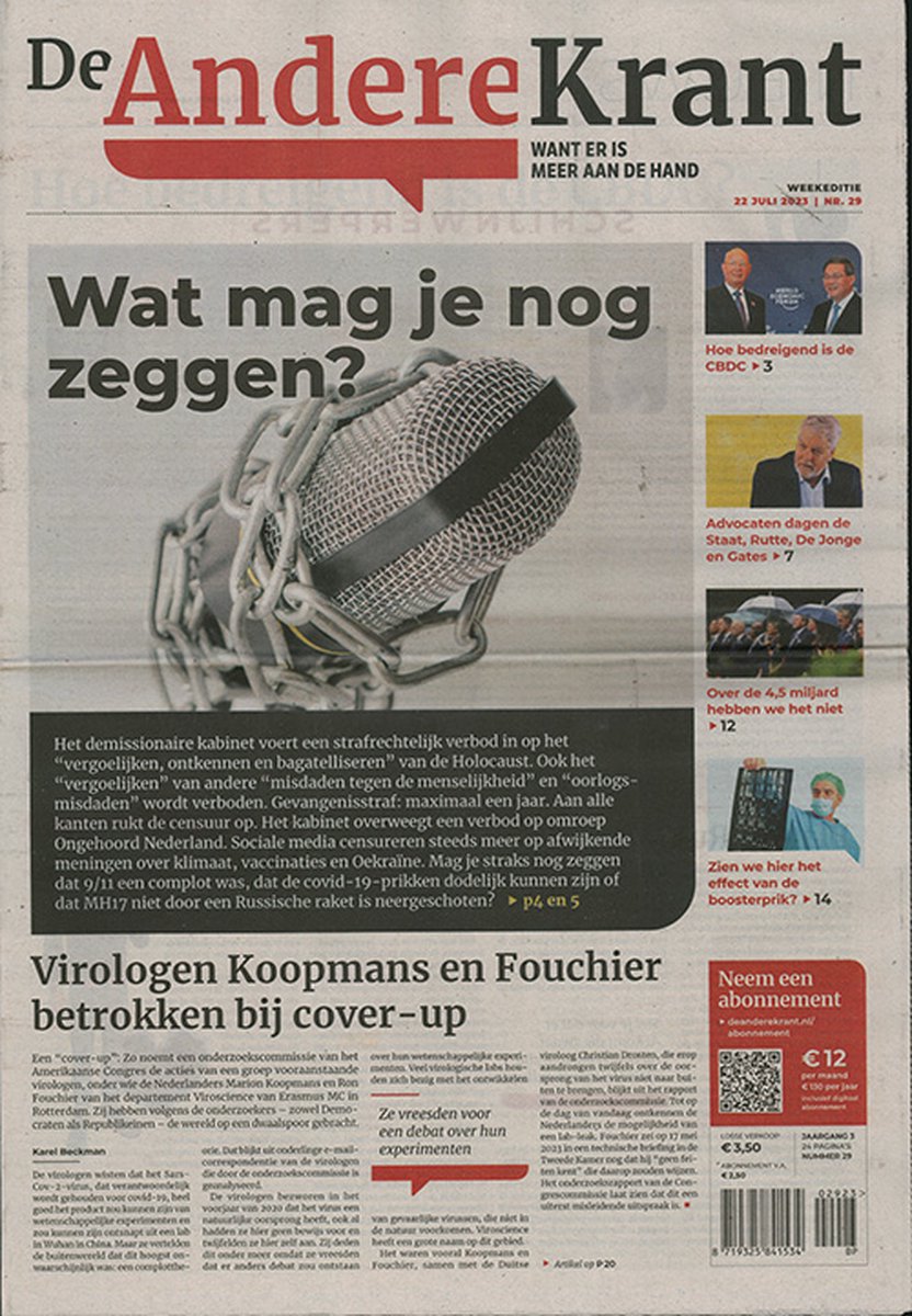 De Andere Krant - 29 2023