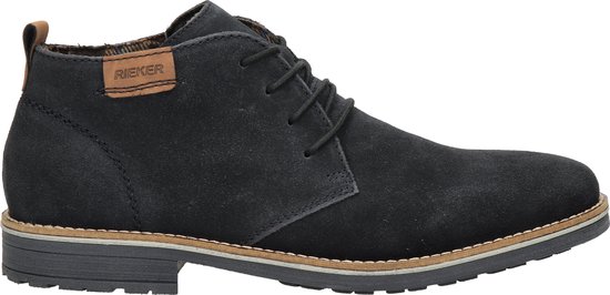 Rieker Veterschoenen blauw Synthetisch - Maat 43