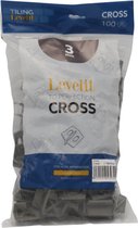 Levelit - Cross 3mm - Tegelkruisjes - Voegkruisjes - 100st.