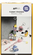 Silk Clay Knutselset Funny Friends 8-delig