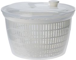 Excellent houseware Slacentrifuge - wit - kunststof - 5 liter - slazwierder