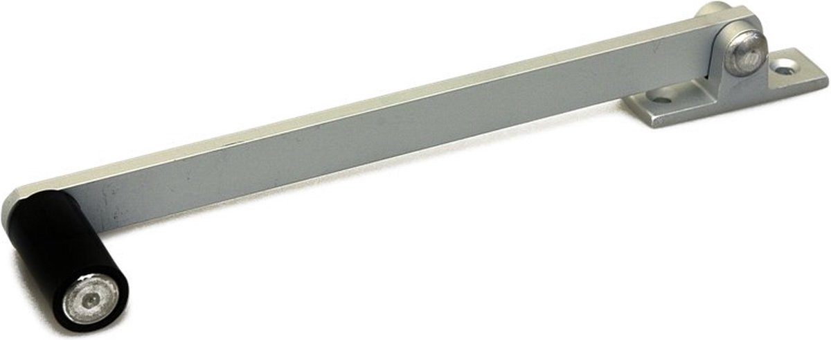 Dulimex raamvalijzer 150 mm - Met rol - Aluminium - Grijs