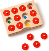 Toys for Life 'Zoek en vind' - Woorden leren - Educatief speelgoed - Sensorisch speelgoed - Spelend leren - Houten speelgoed - Speelgoed 3 tot 6 jaar