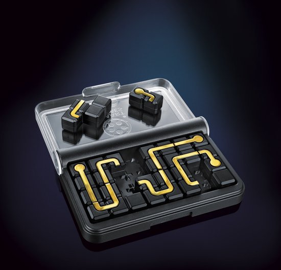 SmartGames IQ Circuit - Logisch Denkspel & Reispuzzel - 120 Opdrachten - Verbind de stippen - Educatief Solospel - Vanaf 8 Jaar