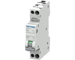 Attema AT90200 - Installatieautomaat 1P+N, 16A, B-kar