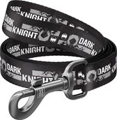 WAUDOG Dark Knight Hondenlijn / Hondenriem - Nylon - Zwart - Breedte: 15 mm - Lengte: 122 cm