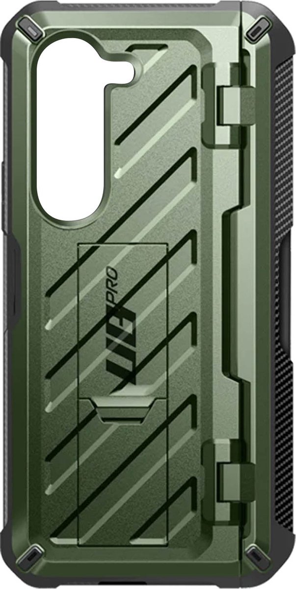 Supcase, Tasje Geschikt voor Samsung Galaxy Z Fold 5 Multicouche Unicorn Beetle Pro, Groen