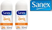 Sanex Déo Roller - Zéro Sensible 2 x 50 ml