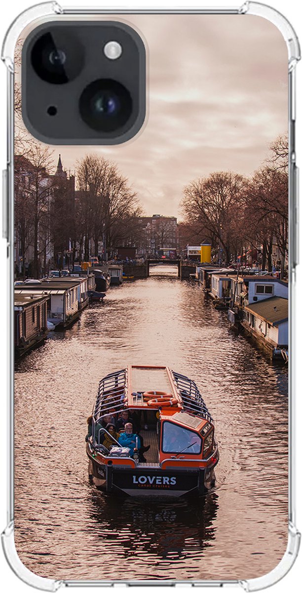 Anti-Shock Back Cover Hoesje Maken voor de iPhone 15