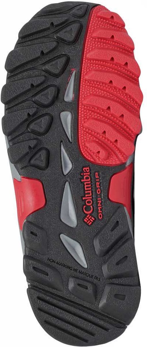 Columbia Youth Newton Ridge Amped Wandelschoenen Kinderen Black Mountain Red