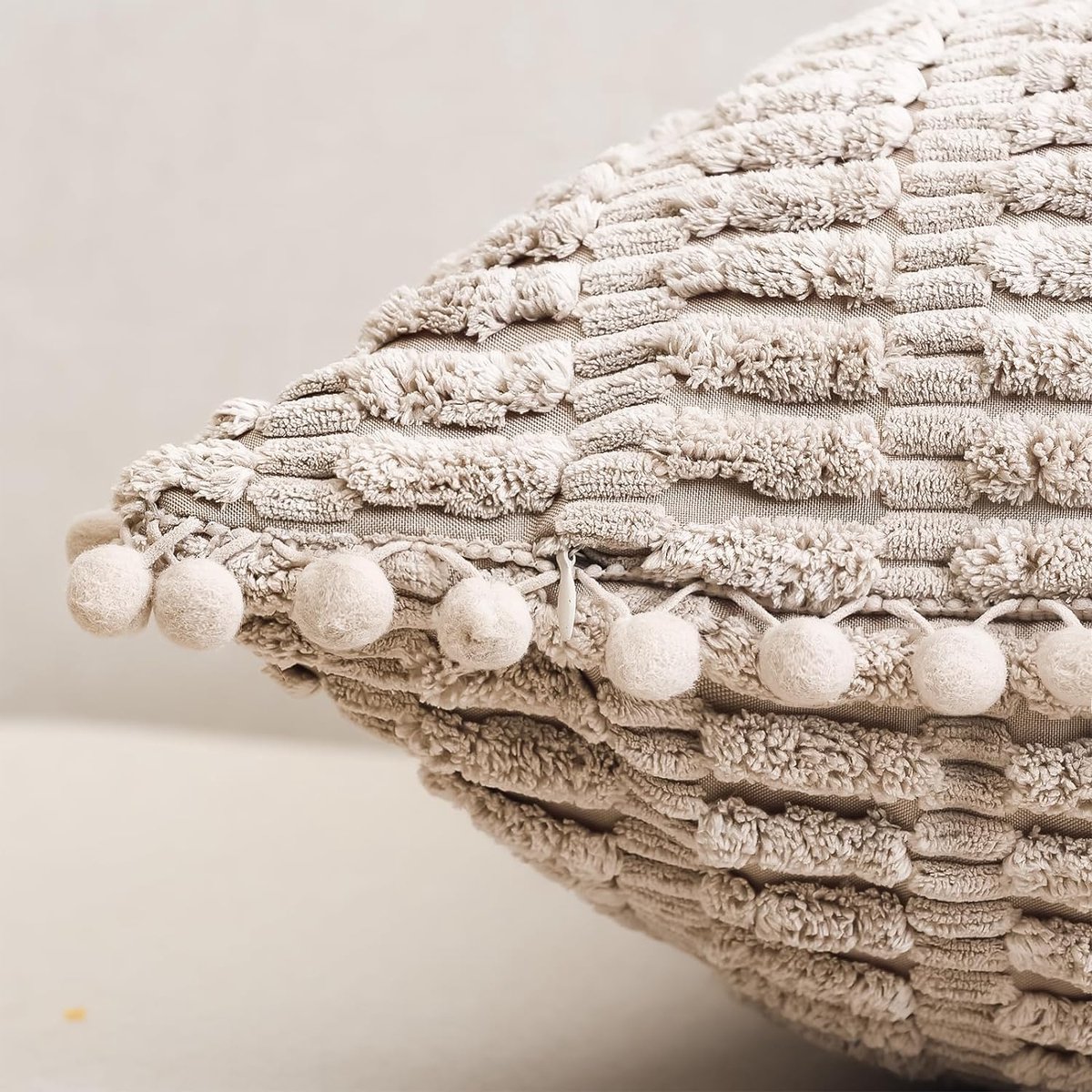 MIULEE Set van 2 corduroy fluwelen kussenslopen modern zacht decoratief