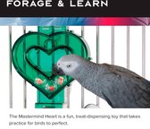Foerageer wiel Papegaaien Hartvormig - papegaai speelgoed intelligentie - speelgoed papegaaien - papegaaien speelgoed