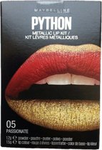 Maybelline Lip python Duo - 5 Passionate - Lipstick lippenstift Rood