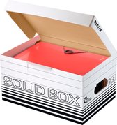 Archiefopbergdozen Solid Box - S 6117 - FSC gerecycled karton - B 265 x D 370 x H 195 mm - verschillende kleuren - 10 stuks