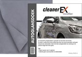 CleanerEX autoglansdoek - Grijs - 50cm x 50cm - microfiber