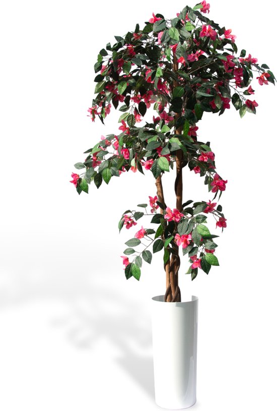 Kunstboom in Pot Tropaeolum Perzik Groen 185cm - Tuincentrum GroenRijk