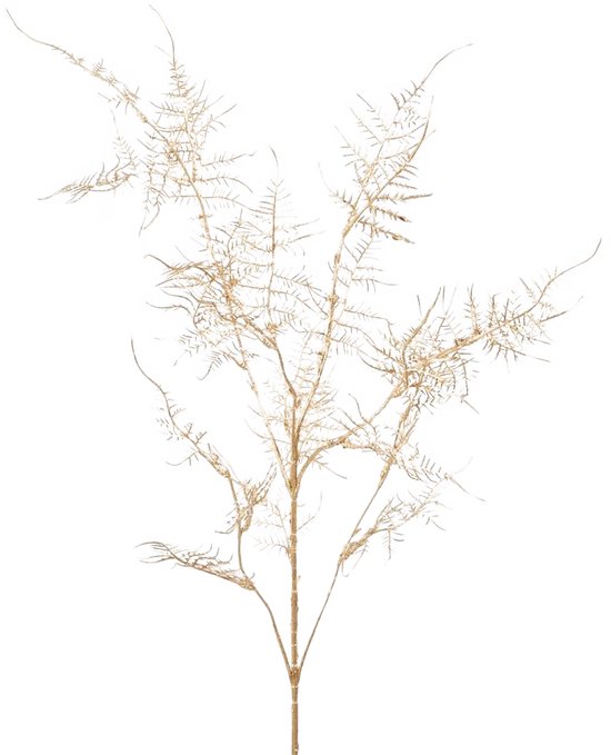 Viv! Home Luxuries Decoratietak - Asparagus - zijden bloem - goud - 112cm