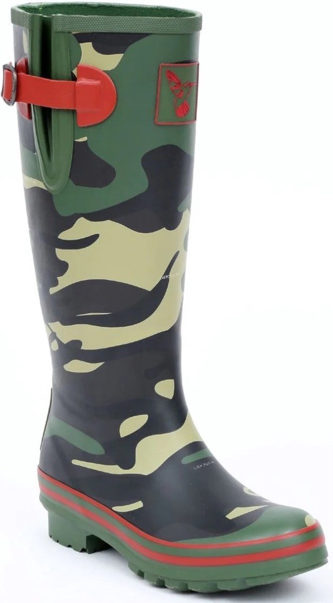 Groene camouflage regenlaars van Evercratures 41