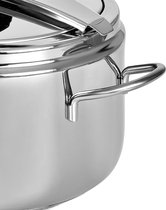 Snelkookpan Made in Italy 5 liter Acier inoxydable-diamètre 22 cm