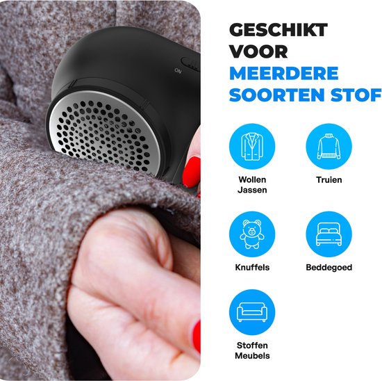Clearhigh Pluizenverwijderaar Electrisch Voor Kleding Pluizentondeuse 